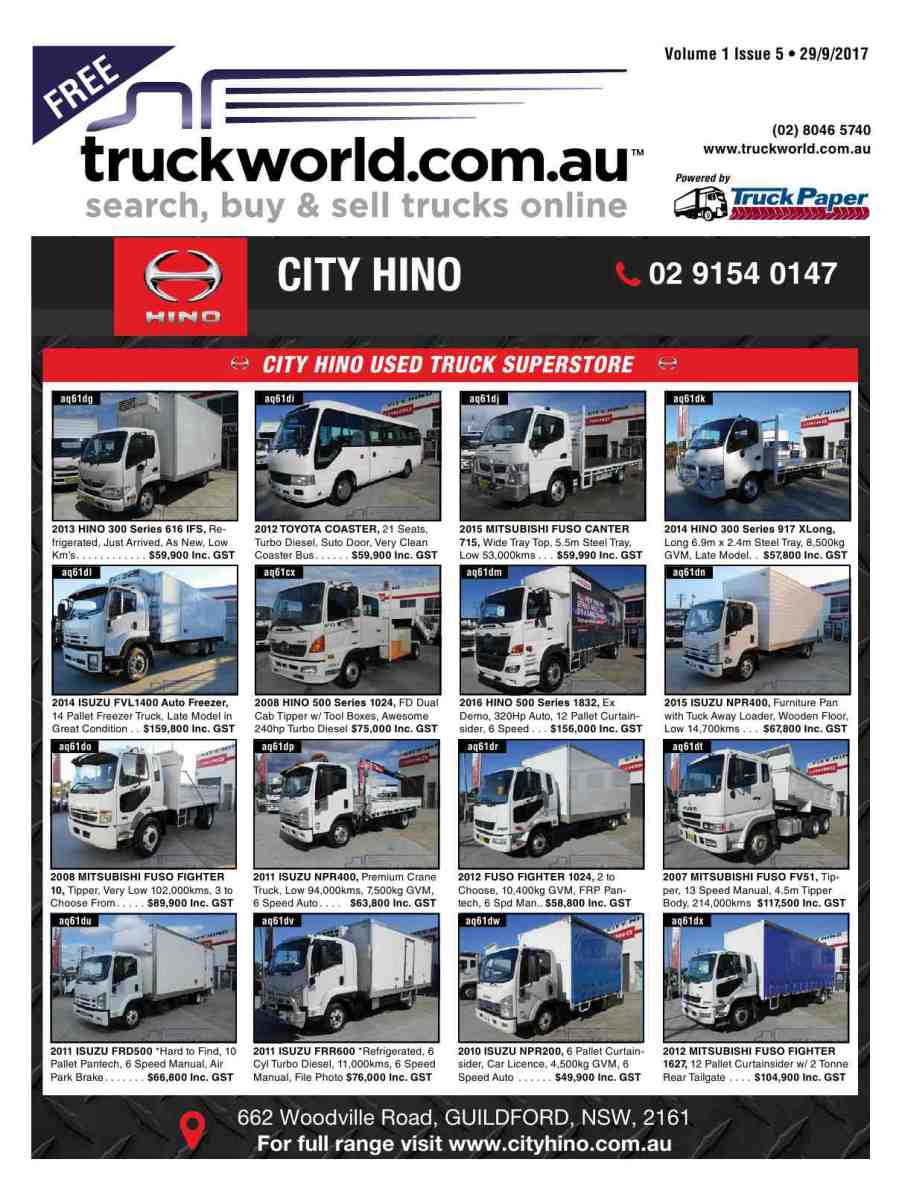 Reproduction of material appearing in Truck Paper is strictly prohibited without express prior written consent. Truck Paper is a registered trademark of ...