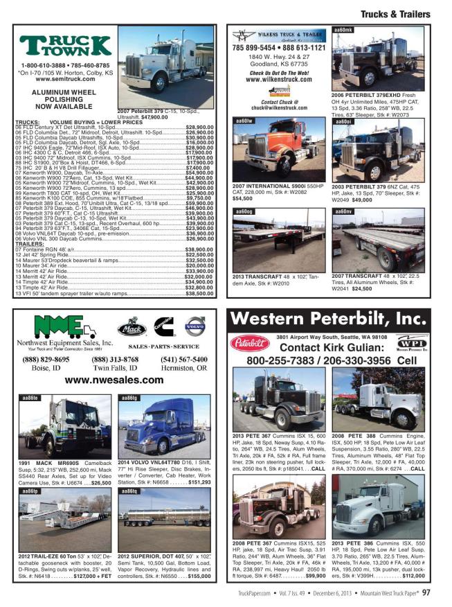 Truck Paper