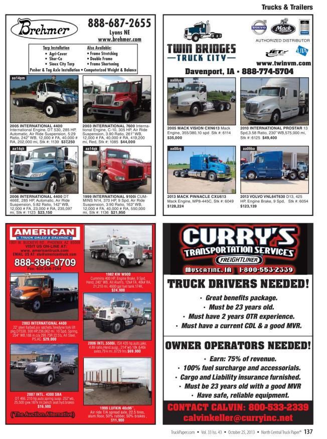 Truck Paper