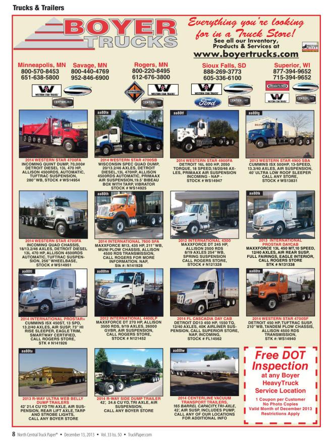 Truck Paper