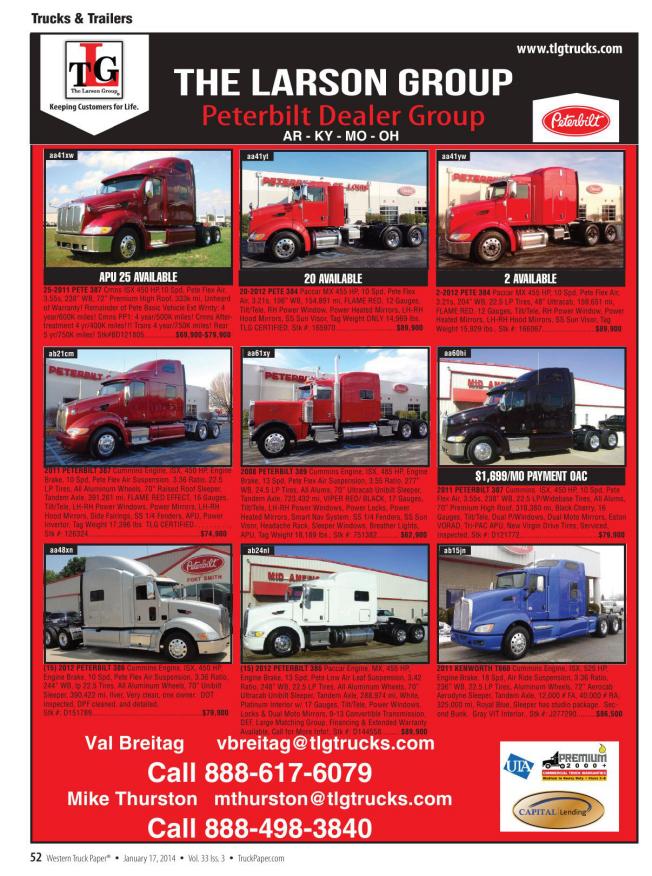 Truck Paper
